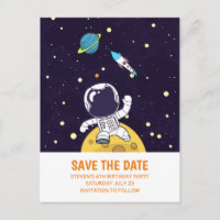 Astronauta Explorando o Espaço Sideral Salve a Dat