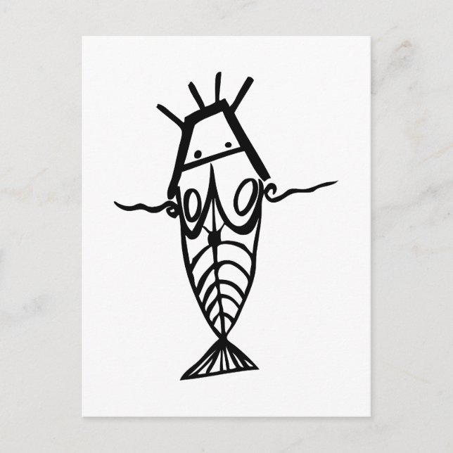 Cartão Postal Astronautas Antigos (Frente)