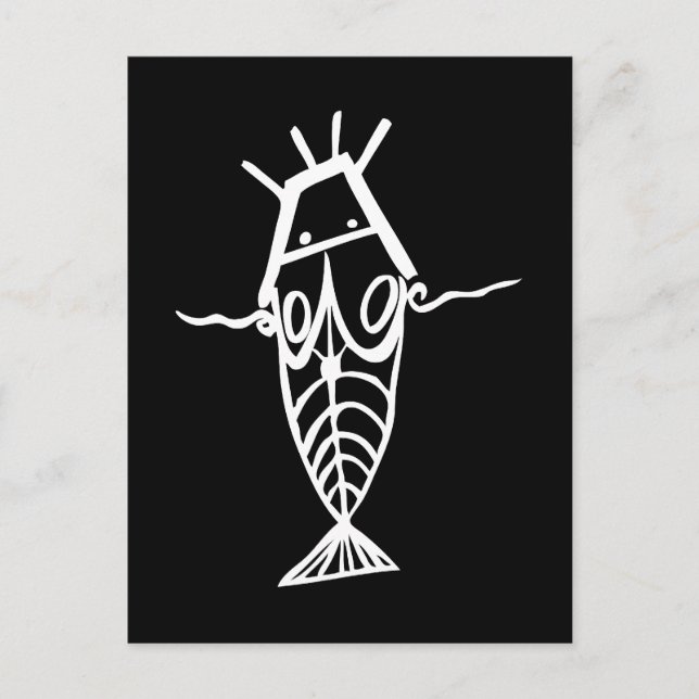 Cartão Postal Astronautas Antigos (Frente)