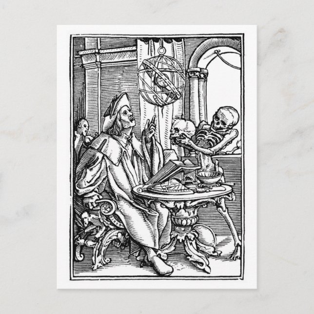 Cartão Postal Astrônomo (Frente)