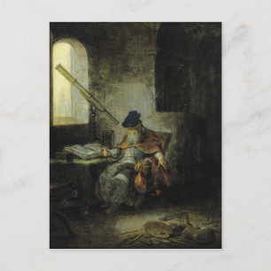 Cartão Postal Astrônomo