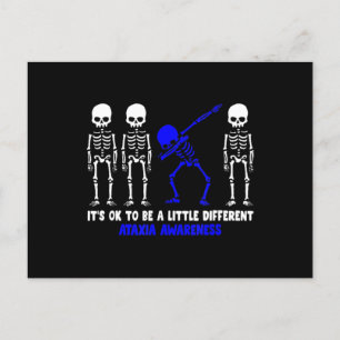 Cartão Postal Ataxia Warrior Blue Ribbon Awary Hall