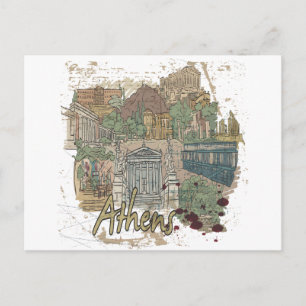 Cartão Postal Atenas