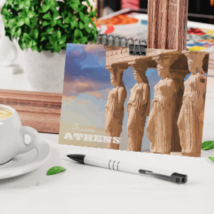 Cartão Postal Atenas, Cartão-postal de Grécia