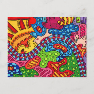 Cartão Postal Atenção