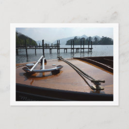 Cartão Postal Aterragens do barco de Keswick