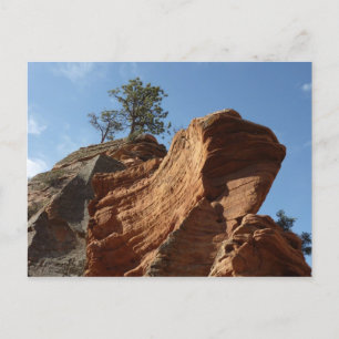 Cartão Postal Aterrissagem em Anjos no Parque Nacional de Zion