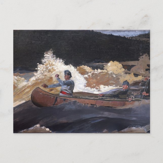 Cartão Postal Atirar nos Rapids (Frente)