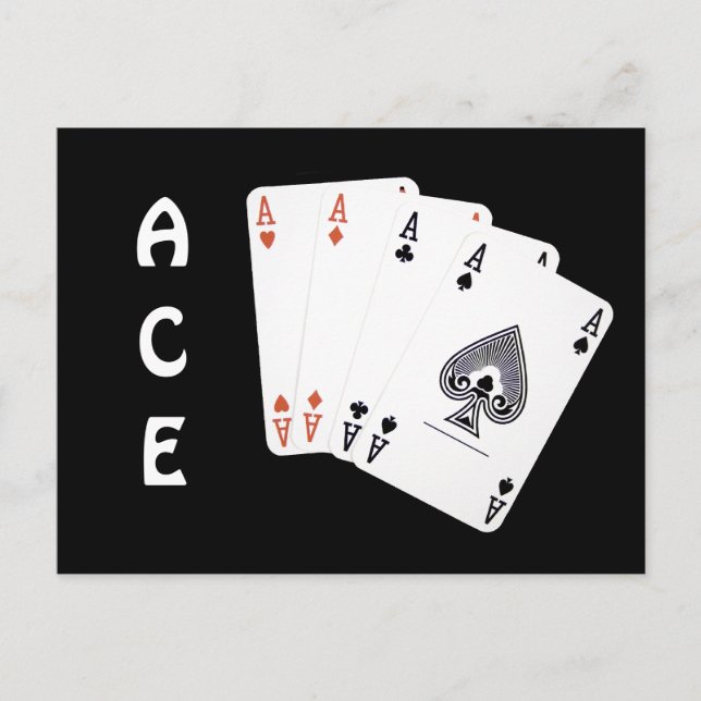 Cartão Postal Atitude ACE + Compromisso = Excelência (Frente)