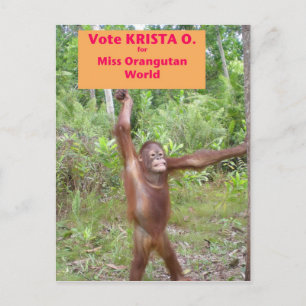 Cartão Postal Ativista Pageant