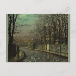 Cartão postal Atkinson Grimshaw Tryst CC0611