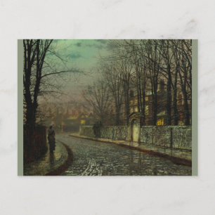 Cartão postal Atkinson Grimshaw Tryst CC0611