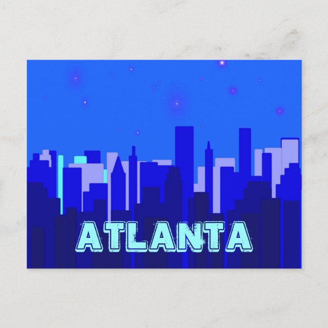 Cartão postal Atlanta (Frente)