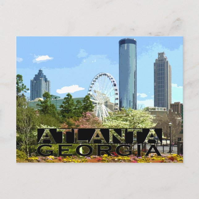 Cartão Postal Atlanta (Frente)