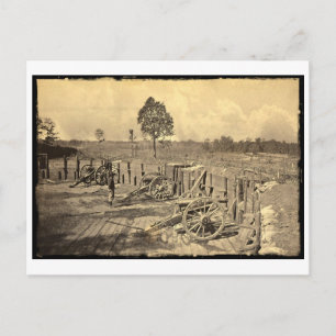 Cartão Postal Atlanta, GA Guerra Civil dos EUA