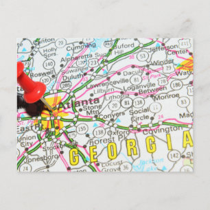 Cartão Postal Atlanta, Geórgia
