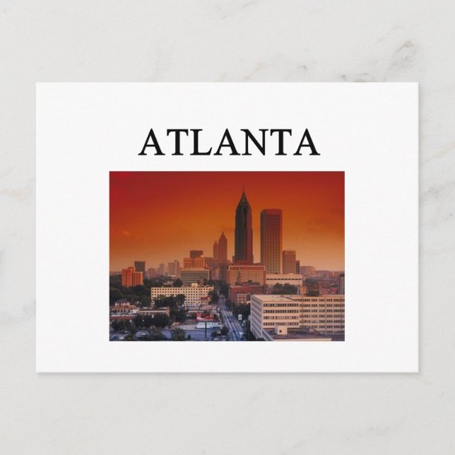 Cartão Postal ATLANTA georgia (Frente)