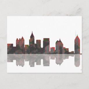 Cartão Postal Atlanta Georgia Skyline