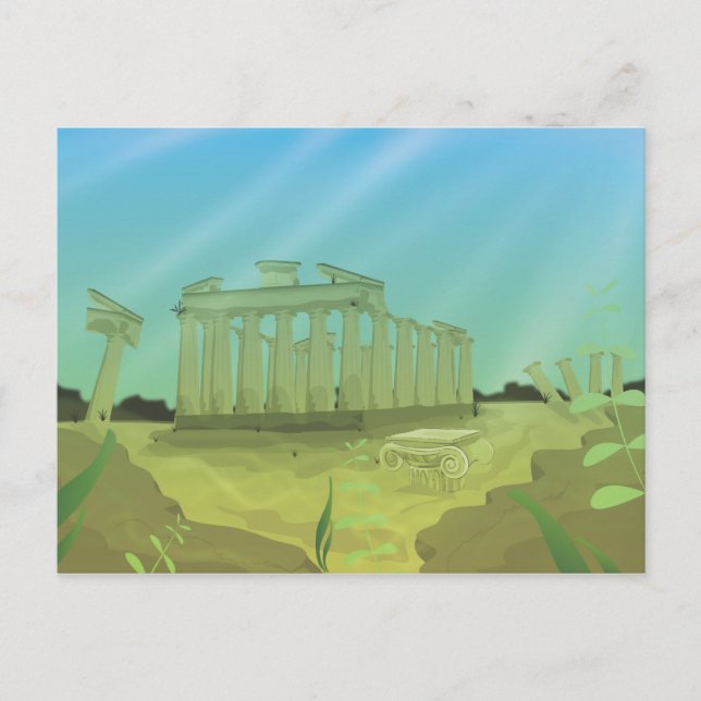 Cartão Postal Atlantas (Frente)