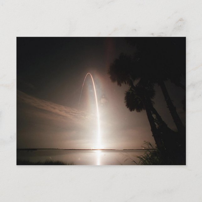 Cartão Postal Atlantis a orbitar (Frente)