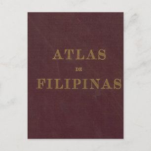 Cartão Postal Atlas das Filipinas