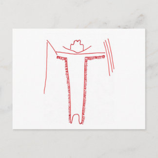 Cartão Postal atleta