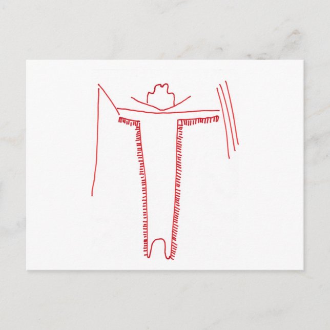 Cartão Postal atleta (Frente)