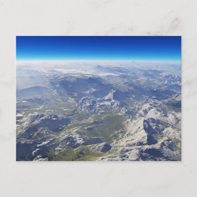 Cartão Postal Atmosfera (Frente)