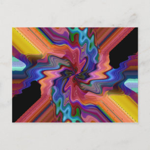 Cartão Postal Atom Smashing