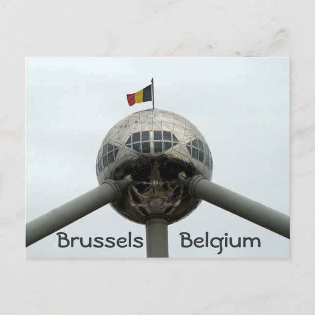 Cartão Postal Atomium (Frente)