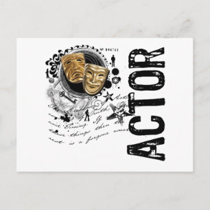 Cartão Postal Ator Alchemy de Atuação