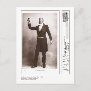 Cartão Postal Ator Herbert Beerbohm Tree