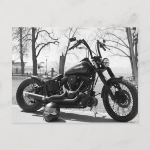 Cartão Postal Atordoamento clássico de motocicleta