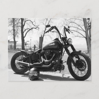 Cartão Postal Atordoamento clássico de motocicleta