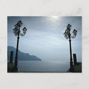Cartão Postal Atrani, perto de Amalfi, Itália na Europa