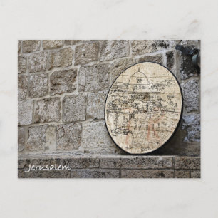 Cartão Postal Atrás das paredes