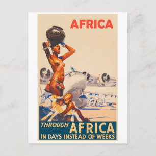 Cartão Postal Através da África em Dias em Vez de Semanas