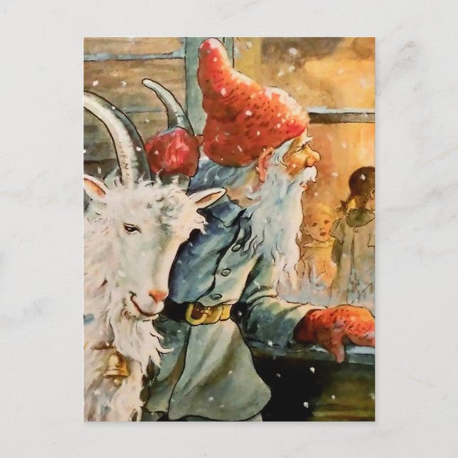 Cartão Postal "Através da janela" por Jenny Nystrom (Frente)