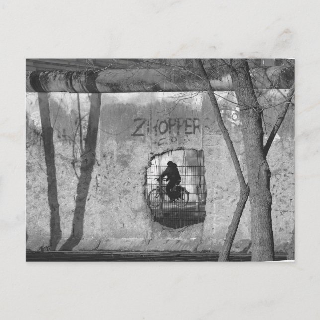 Cartão Postal Através do Muro de Berlim III (Frente)