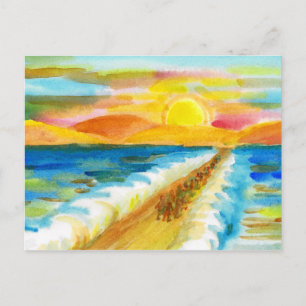 Cartão Postal Atravessando o Mar Vermelho