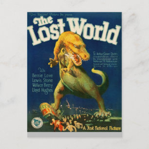 Cartão Postal Atropelando Tyrannosaurus