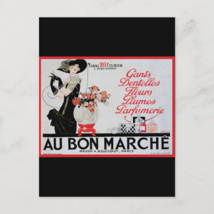 Cartão Postal Au Bon Marche