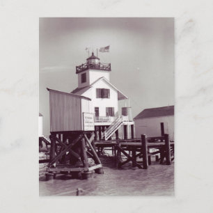 Cartão Postal Au Fer Reef Lighthouse 2