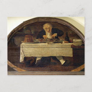 Cartão Postal Au Gourmand', sinal de compro para Corcellet