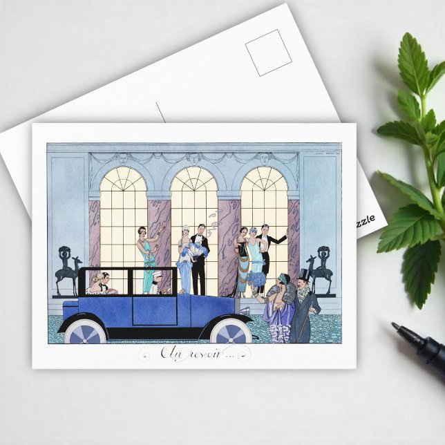 Cartão Postal Au Revoir (Adeus) (Criador carregado)