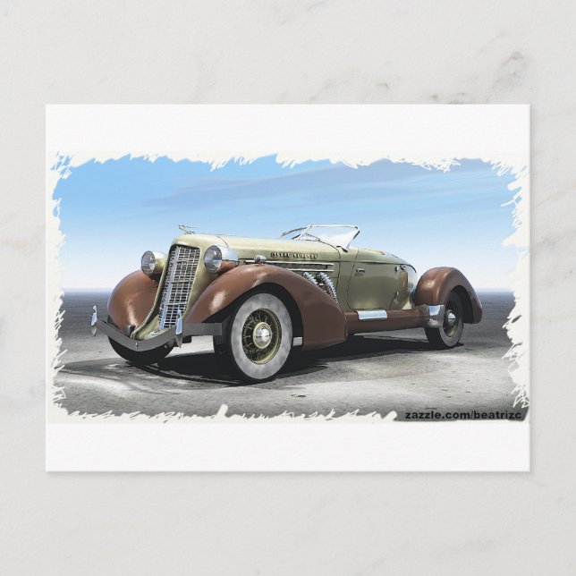 Cartão Postal Auburn851ZTs (Frente)