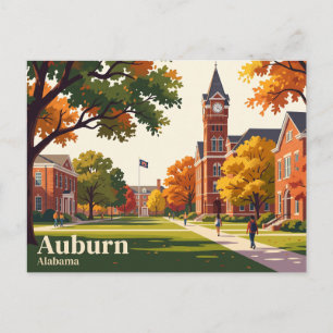 Cartão Postal Auburn Alabama