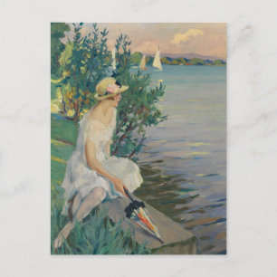 Cartão Postal Auf der Seemauer   Edward Cucuel