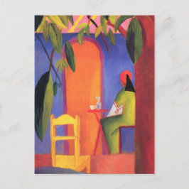 Cartão Postal August Macke - Café Turco II