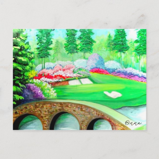 Cartão Postal Augusta Georgia, Amen (Frente)